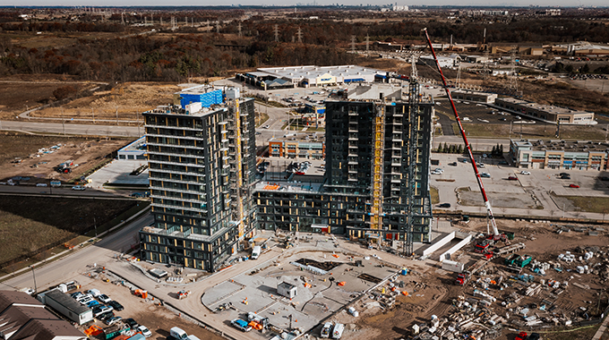 November Construction Update at Realm Condominiums | Burlington New Construction Progress 