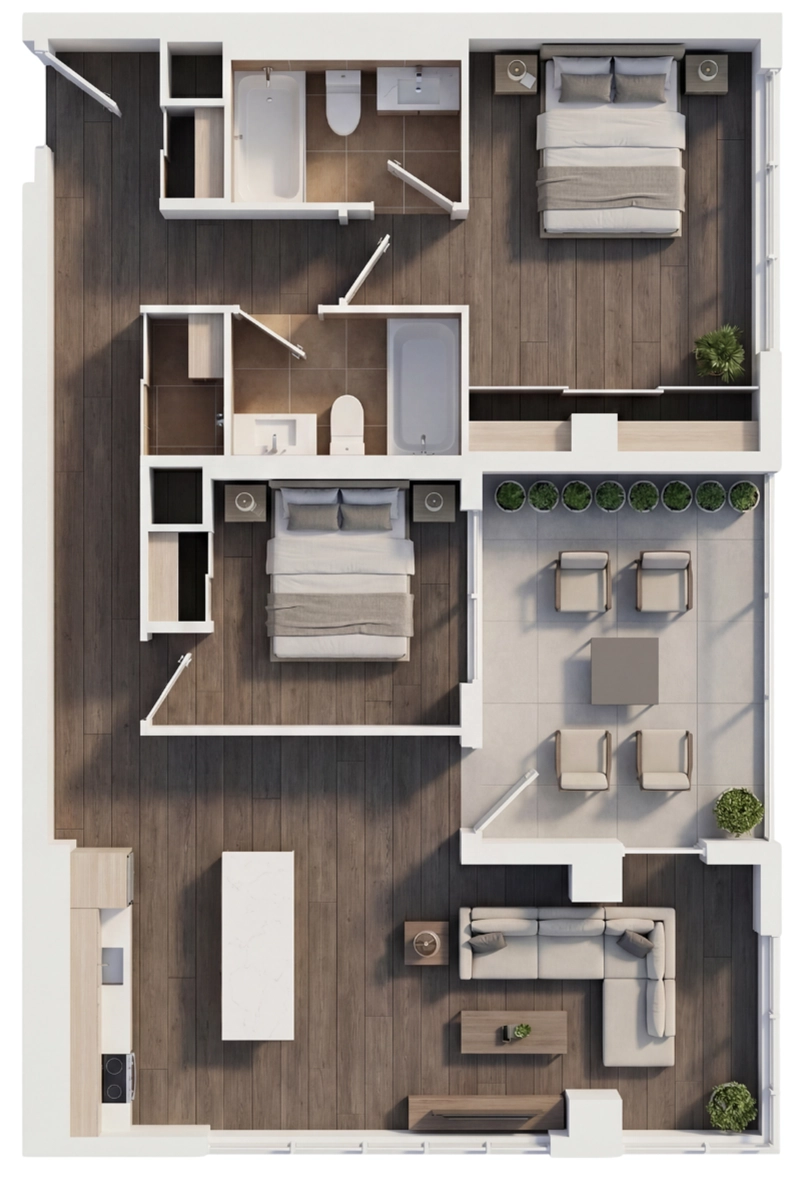 Tides Floorplan