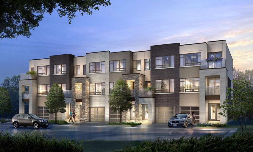 London Collection at Stationwest – Traditional Townhomes